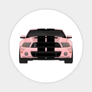 MUSTANG SHELBY GT500 PINK Magnet